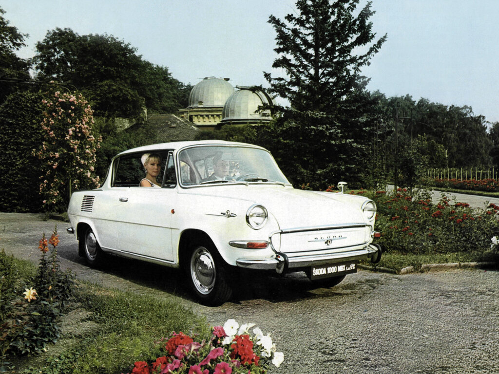 Skoda 1000/1100 MB 1 поколение, рестайлинг, купе (09.1967 - 08.1968)